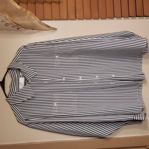 🔥$5 Plus Size Strip Blouse